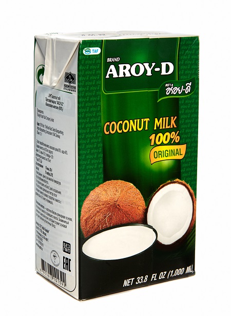 Кокосовое молоко -растит. жиров 17-19% AROY-D