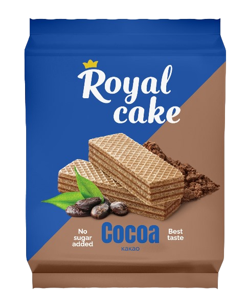 Вафли на сорбите с Какао Royal Cake