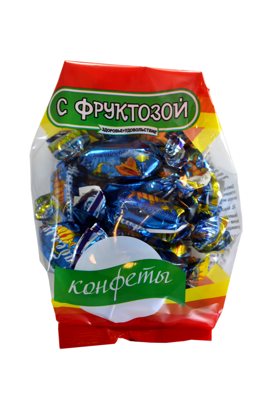 Конфеты с фруктозой глазированные с помадными корпусами "Мирабелла" КФ "Покровск"