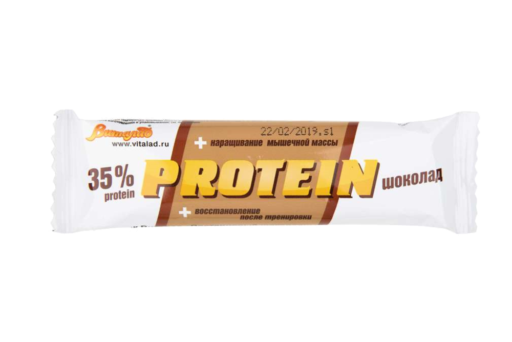 Батончик "Protein" протеиновый шоколадный "Виталад"